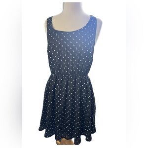 Polka Dot Dress black/white